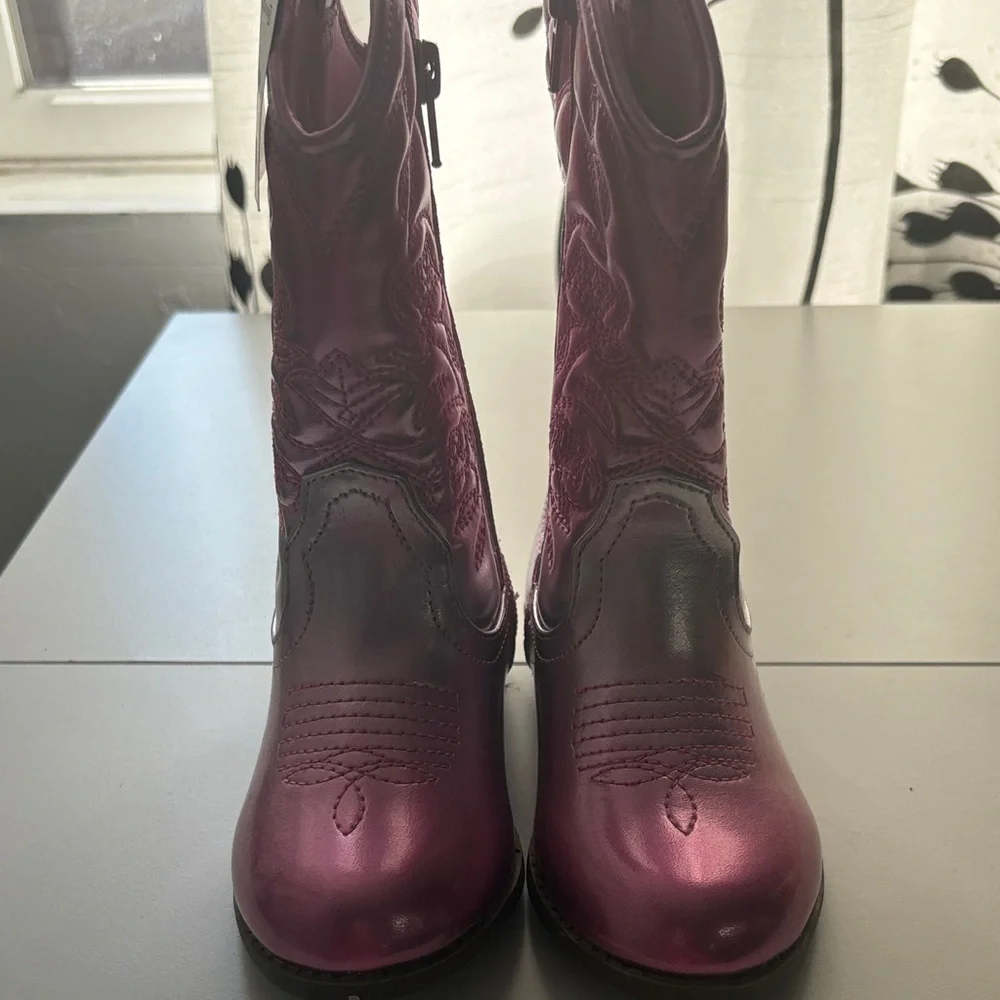 Steve Madden Kids Purple Boots